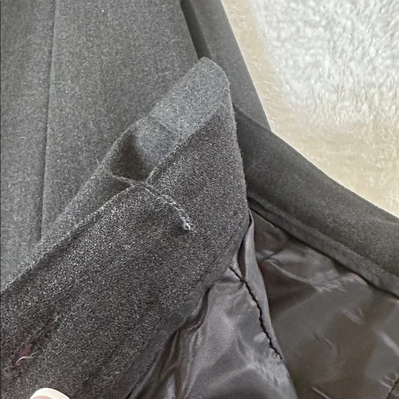 Vtg Talbots Wool Blend High Waist Pleated Trousers 30” Gray Dark Academia USA - Picture 11 of 11